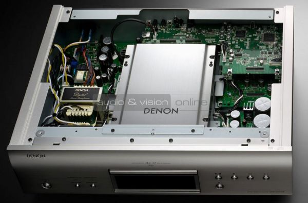 Denon PMA-2500NE integrált sztereó erősítő és DCD-2500NE CD-lejátszó teszt belső