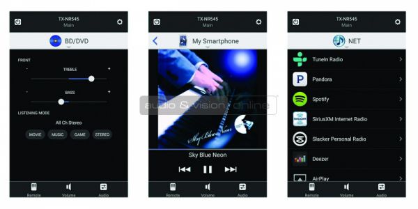 Onkyo CR-N765 hálózati CD-lejátszós mini hifi teszt Applikáció