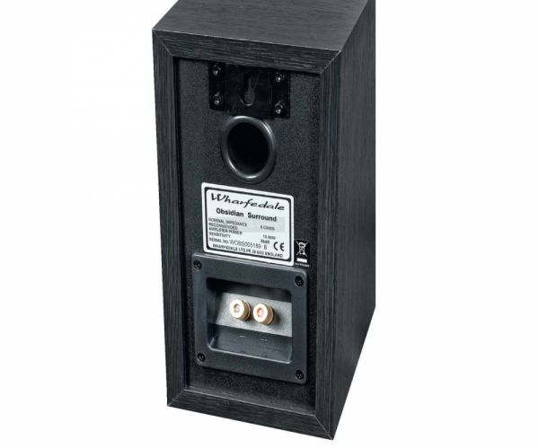 Wharfedale Obsidian 600 HCP házimozi hangfalszett teszt háttérsugárzó hátlap