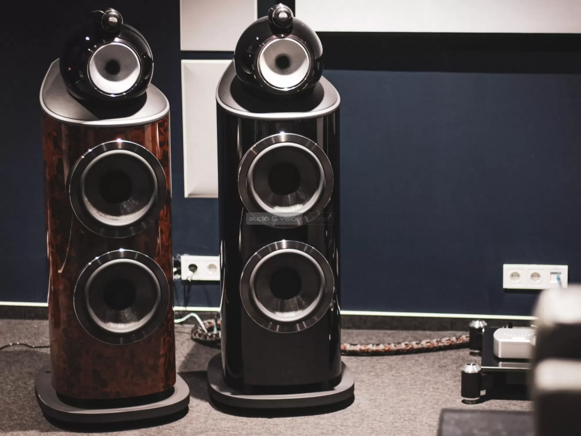 Bowers and Wilkins 801 D4 Signature Audio Forum Budapest
