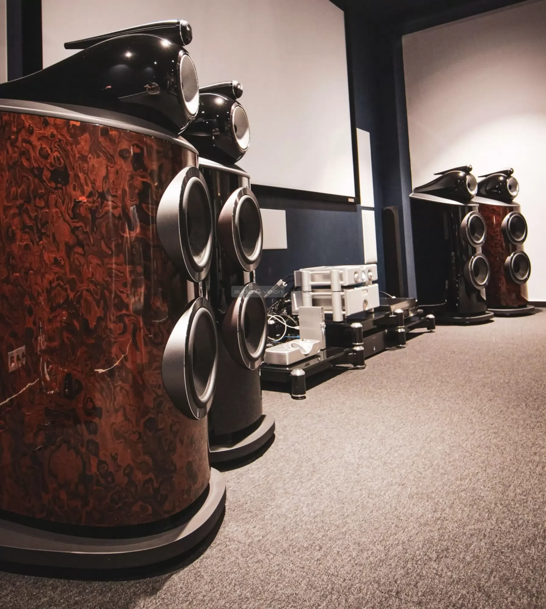 Bowers and Wilkins 801 D4 Signature Audio Forum Budapest