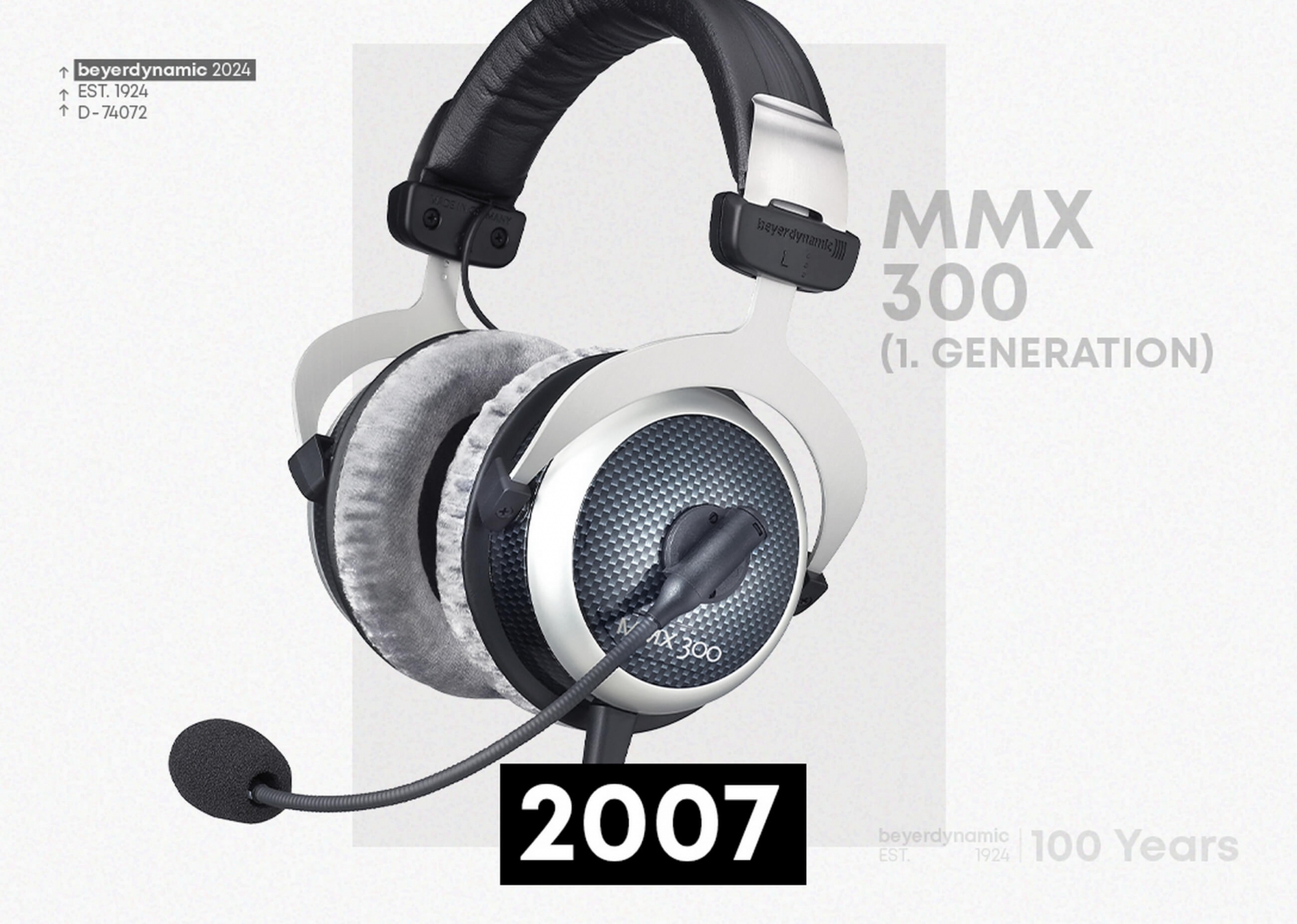Beyerdynamic MMX 300 fejhallgató 2007-ben