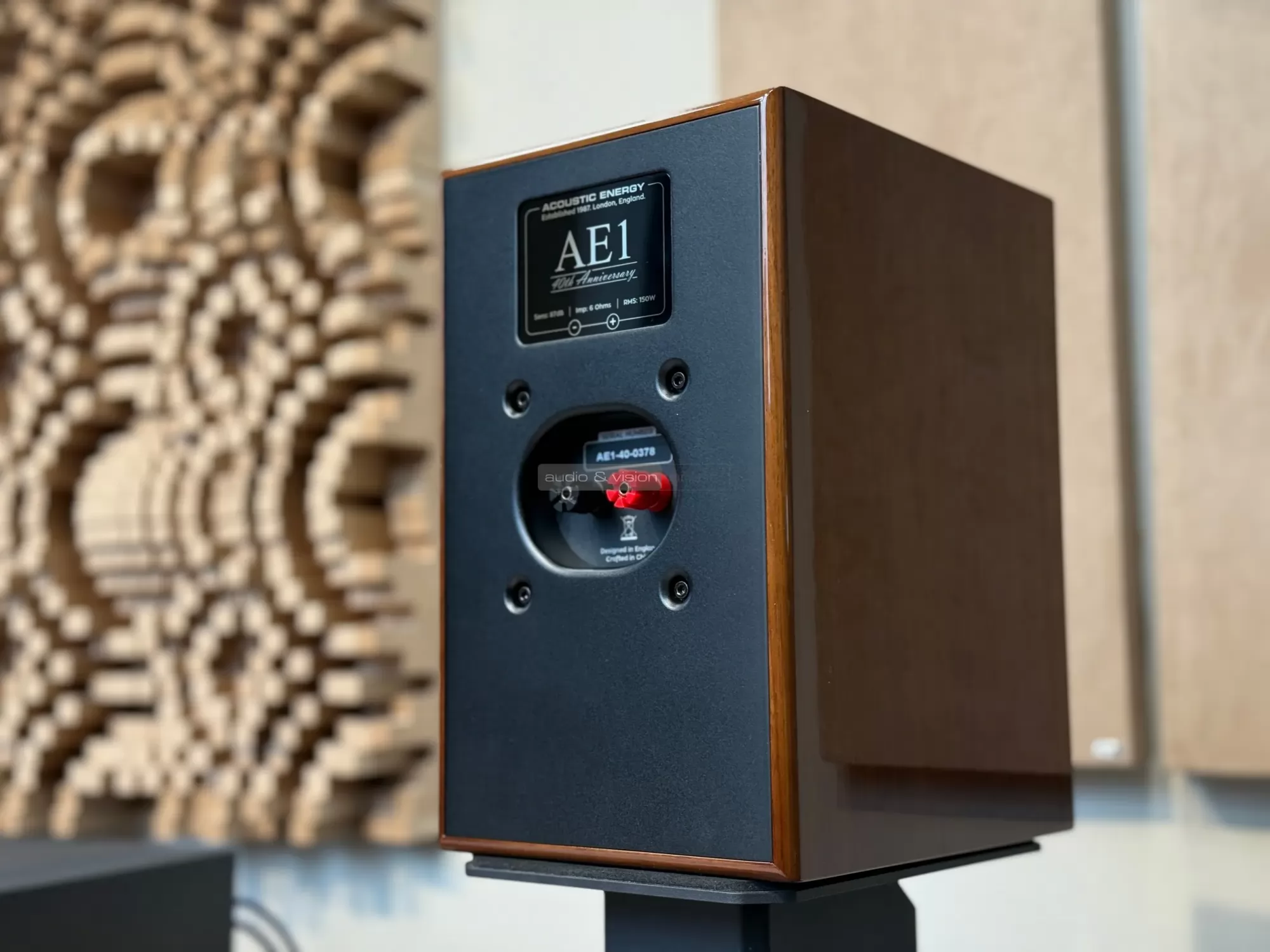 Acoustic Energy AE1 40th Anniversary Edition hangfal hátlap