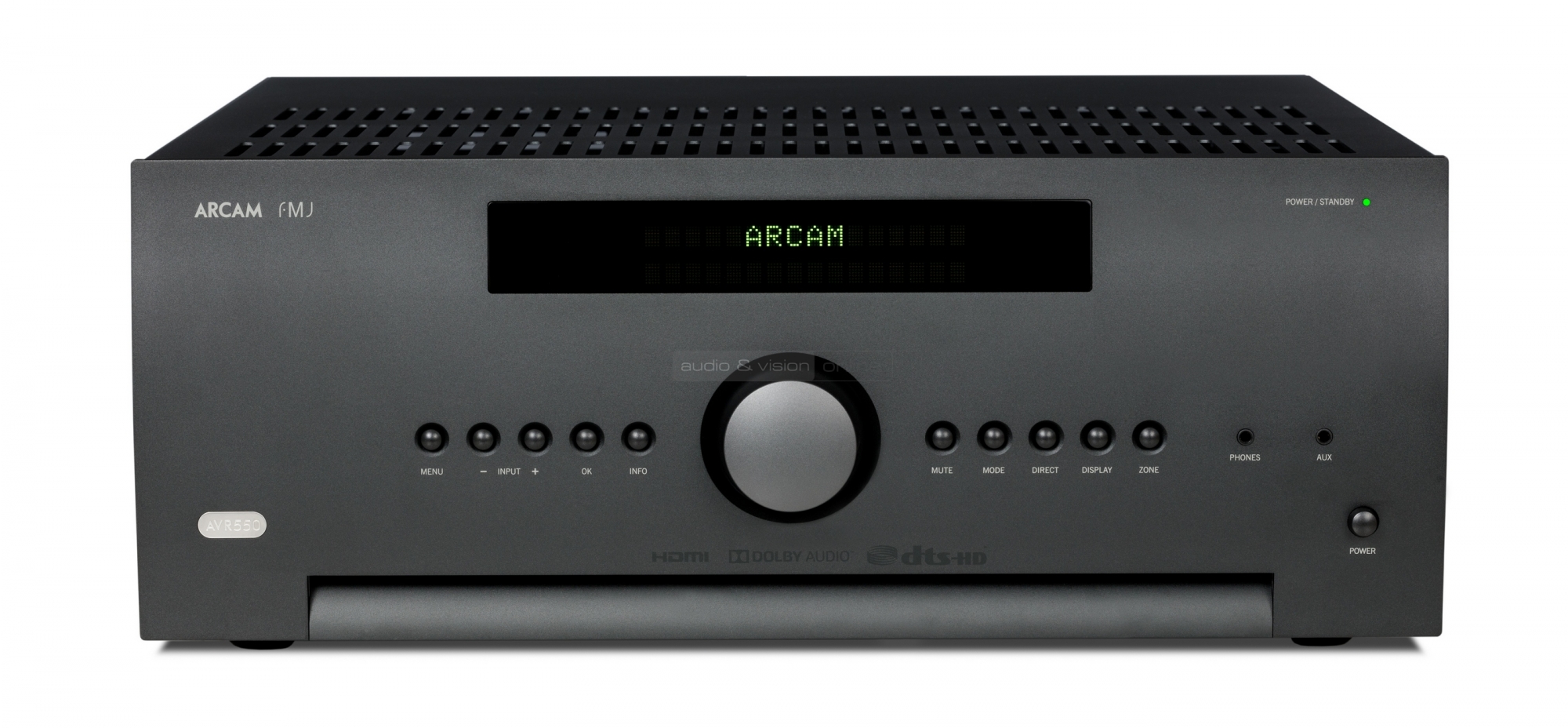 Arcam AVR550 Dolby Atmos házimozi erősítő
