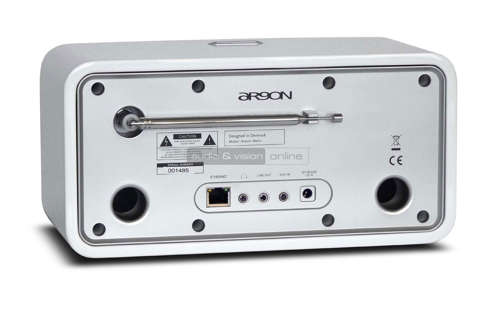 Argon iNet3+V2 internetrádió hátlap