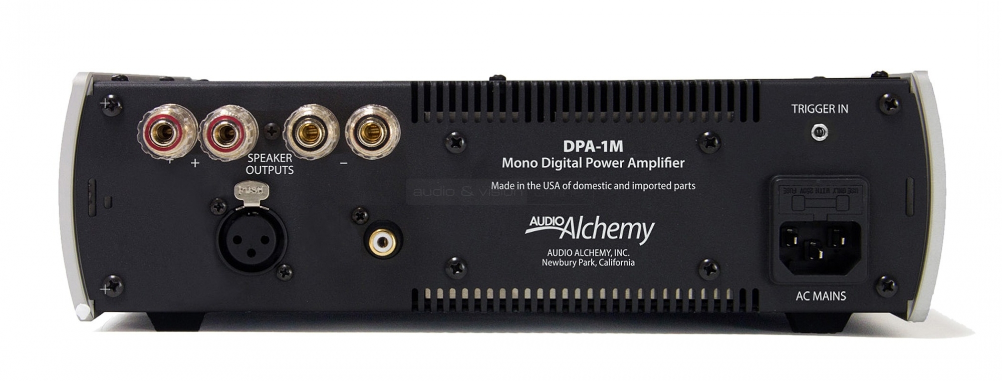 Audio Alchemy DPA-1M hátlap
