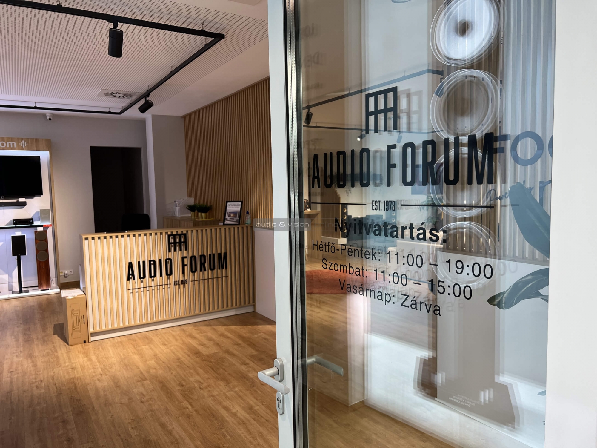 Audio Forum Budapest bejárat nyitvatartás