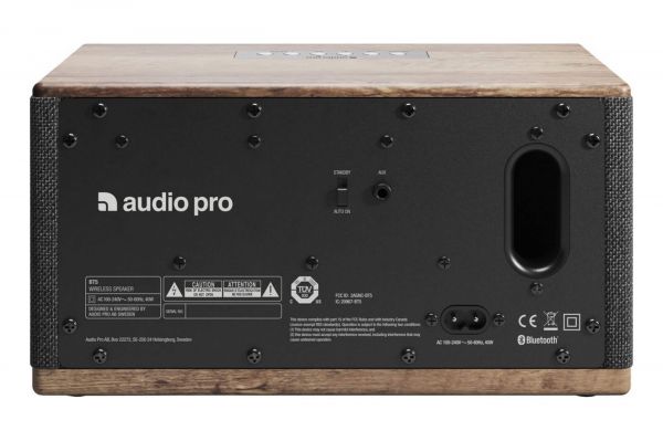  Audio Pro BT5 Bluetooth hangszóró hátlap