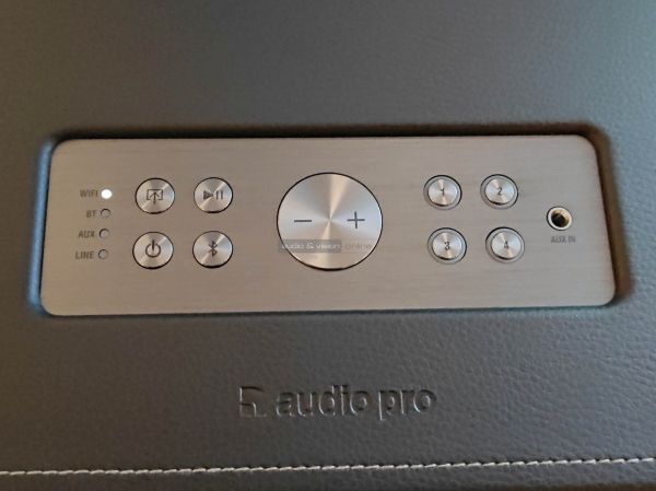 Audio Pro D-1 multiroom hangszóró control