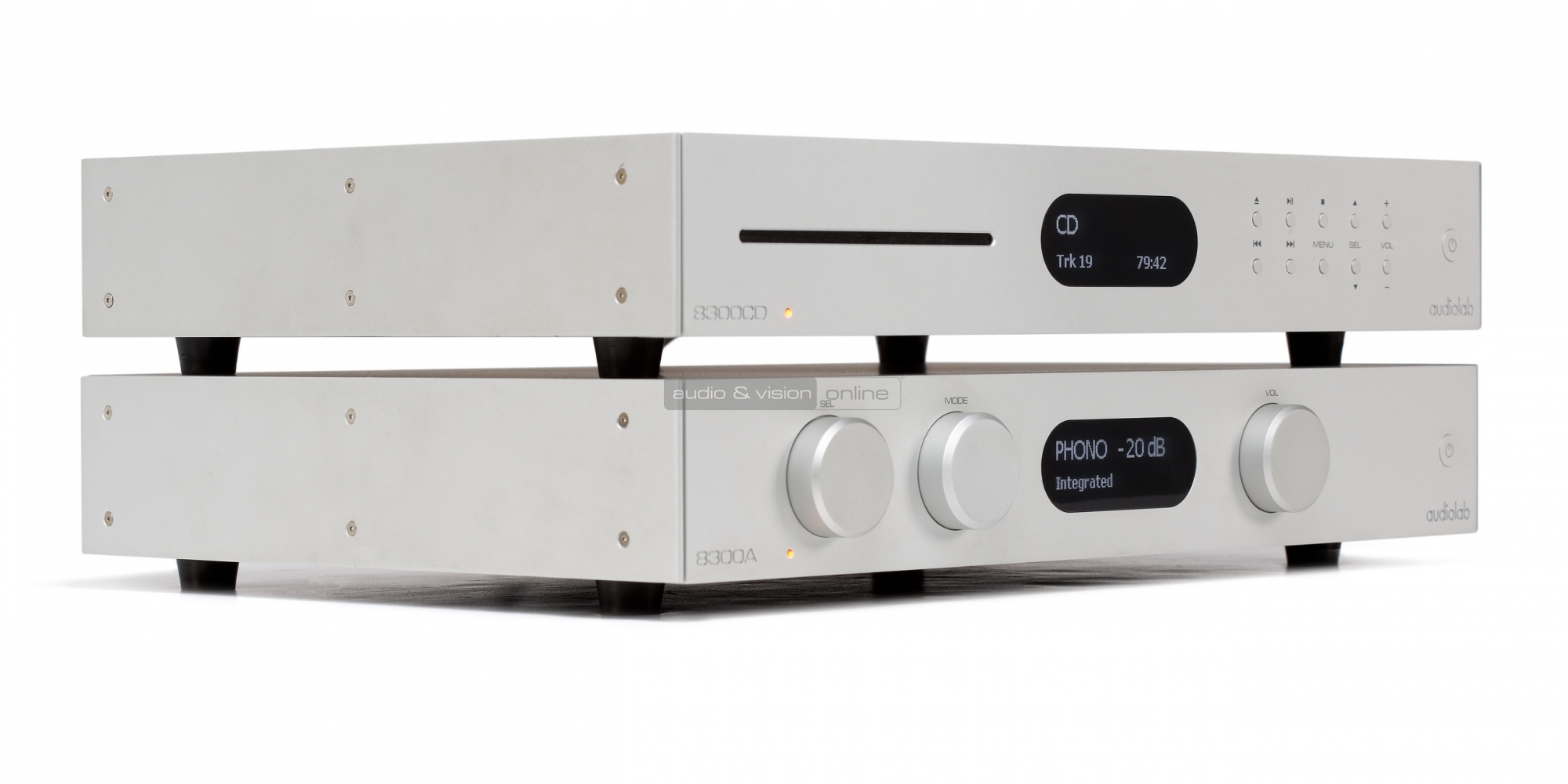 Audiolab 8300A sztereó erősítő és 8300CD CD-lejátszó