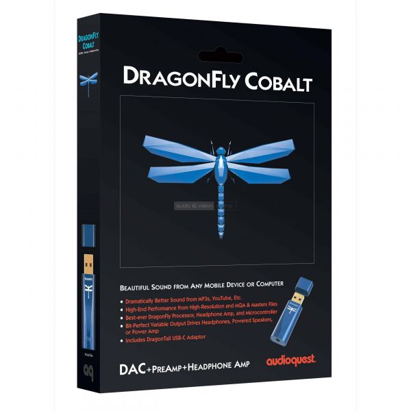 AudioQuest DragonFly Cobalt USB DAC doboz