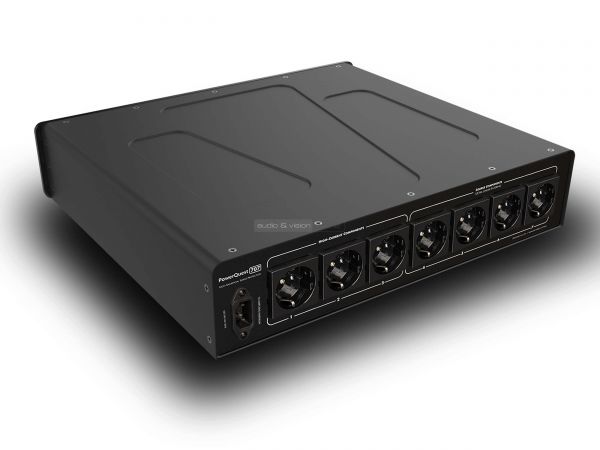 AudioQuest PQ-707 tápszűrő hátlap