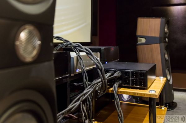 AudioQuest Storm tápkábel teszt az Octogon Audio-ban