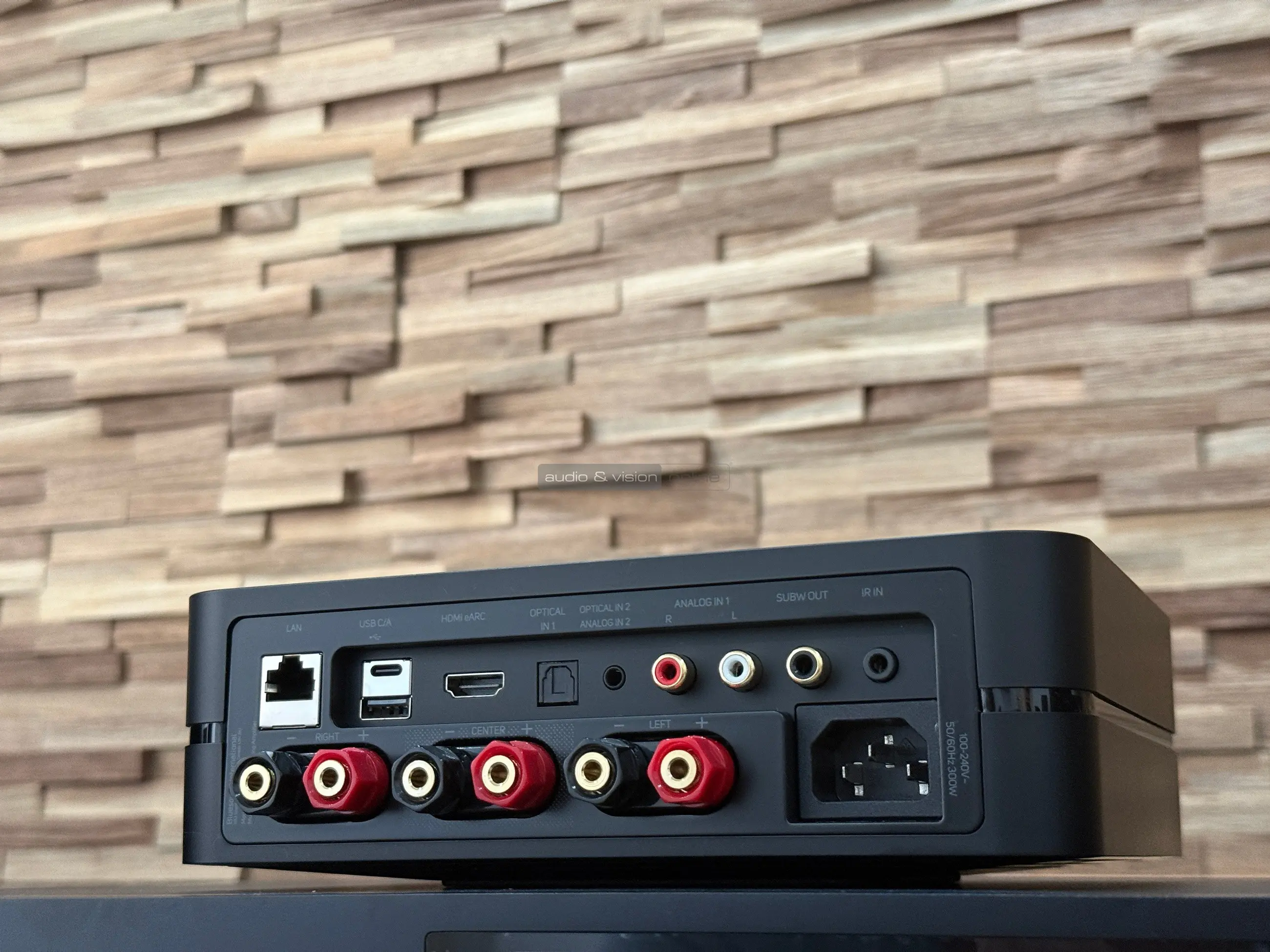 Bluesound POWERNODE hálózati sztereó erősítő hátlap