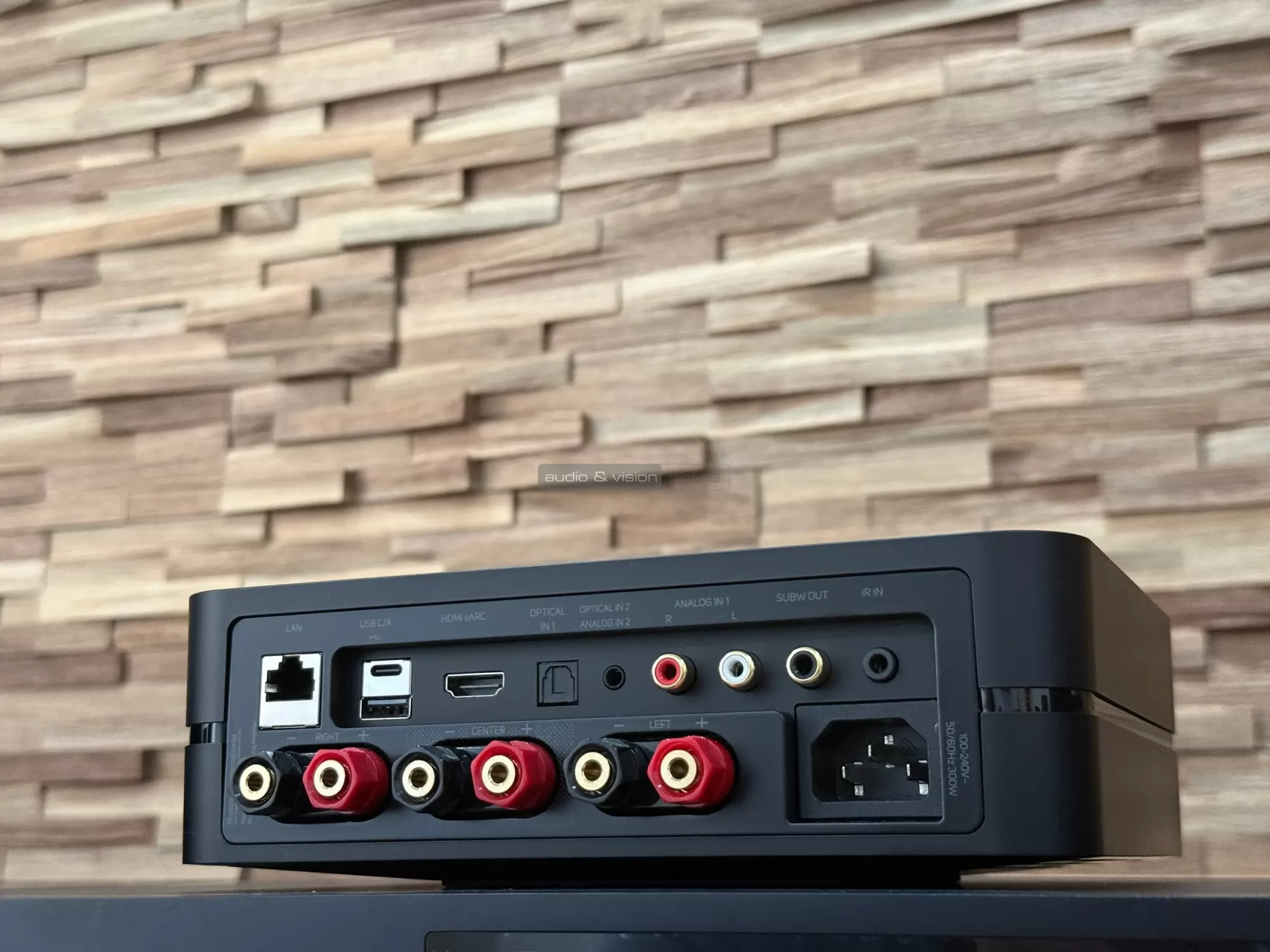 Bluesound POWERNODE hálózati sztereó erősítő hátlap