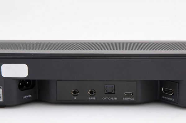 Bose Smart Soundbar 600 soundbar csatlakozók