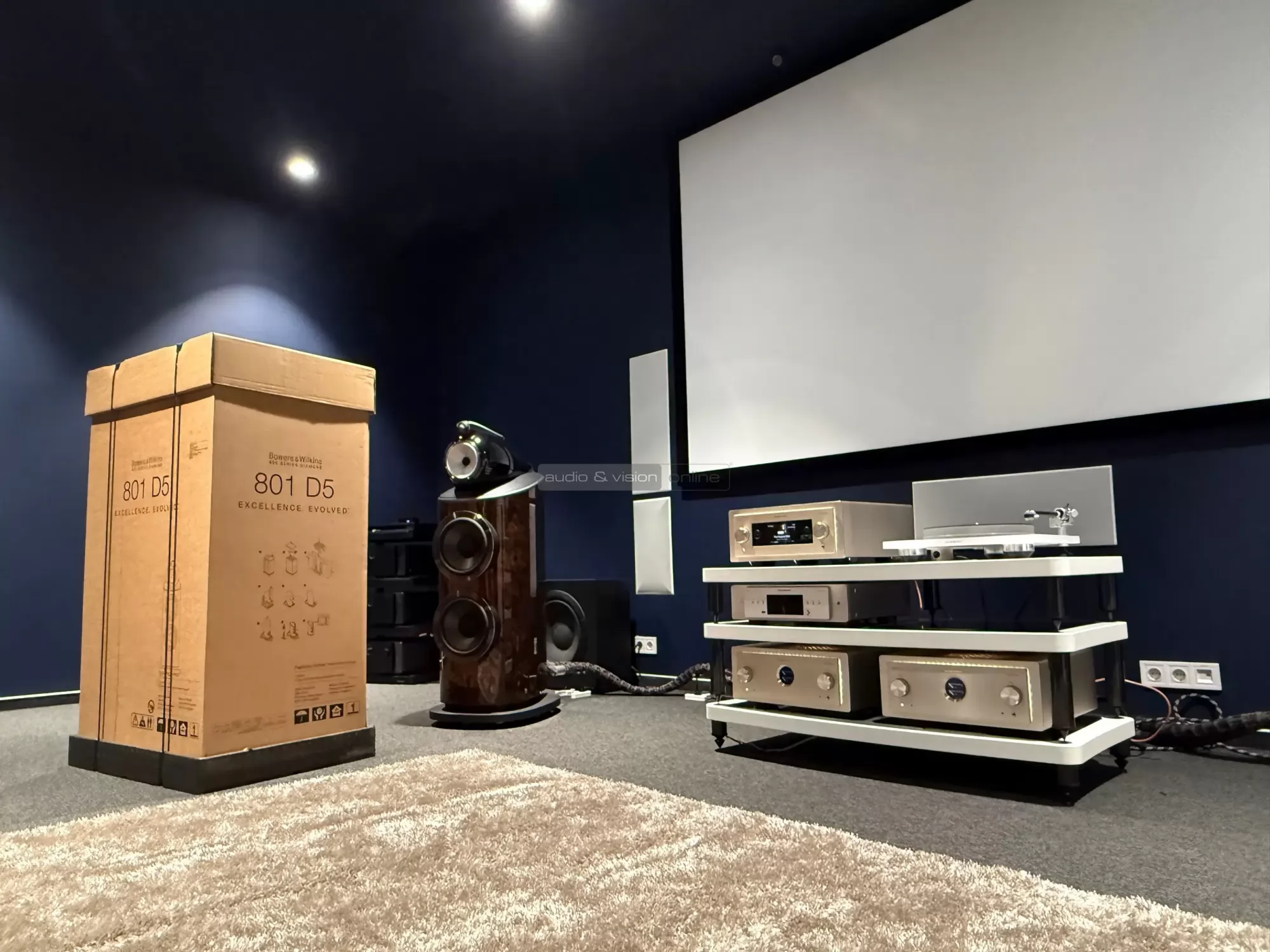 Bowers & Wilkins 801 D5 high end hangfal