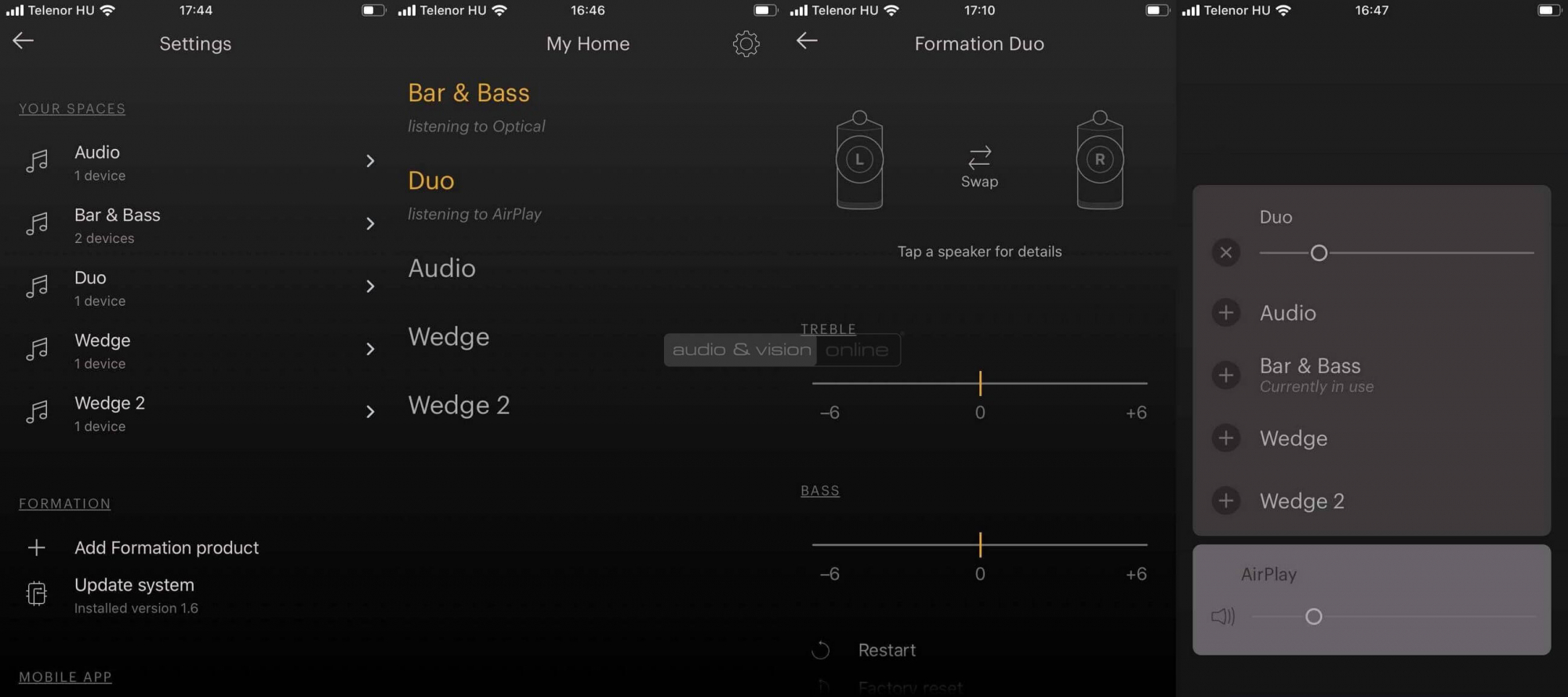 Bowers & Wilkins Formation Duo hangfal App
