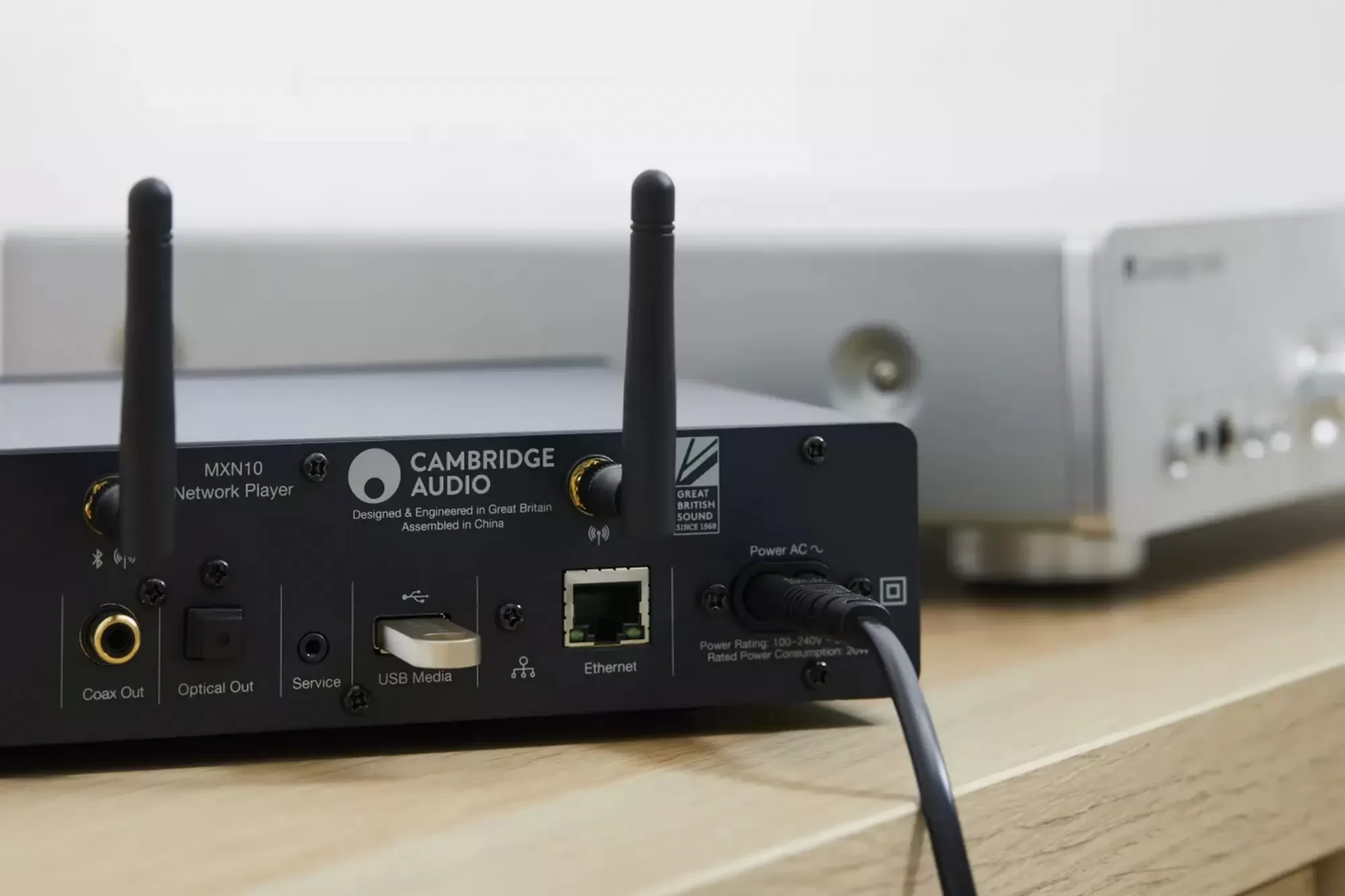 Cambridge Audio MXN10 hálózati zenelejátszó hátlap