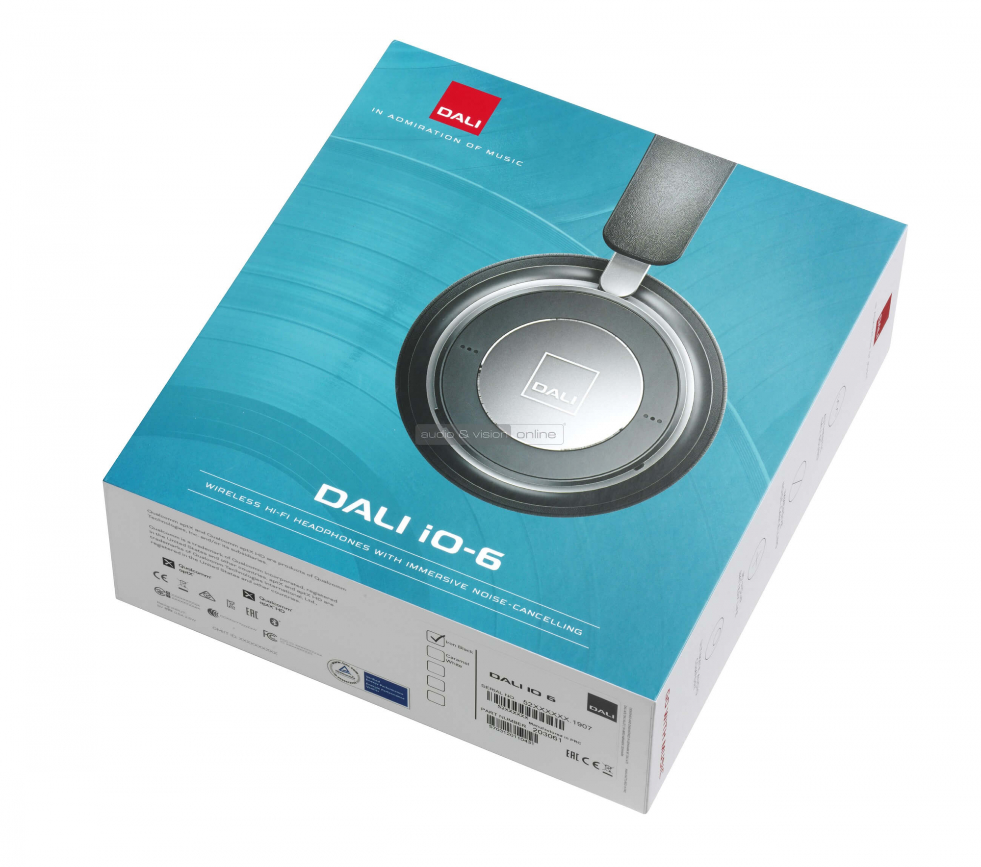 DALI IO-6 aktív zajzáras Bluetooth fejhallgató doboz