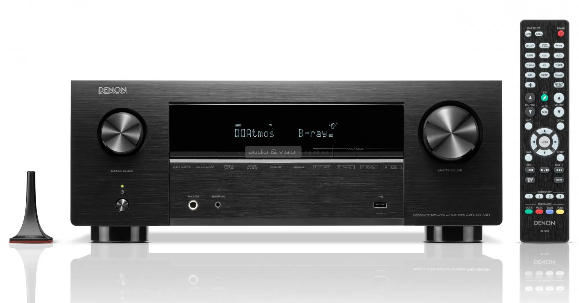 Denon AVC-X2850H házimozi erősítő front
