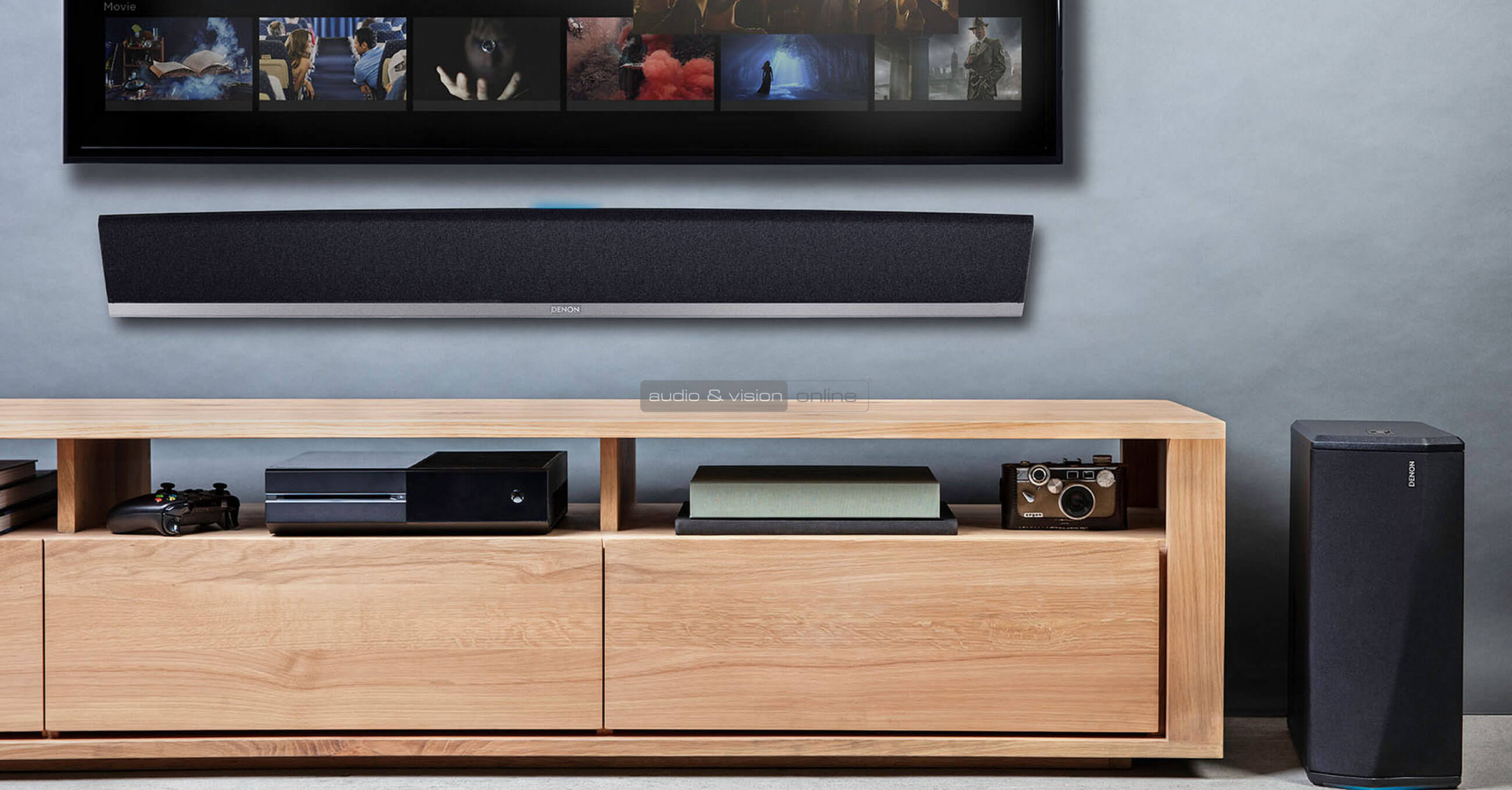 Denon DHT-S716H soundbar DSW-1H mélyláda