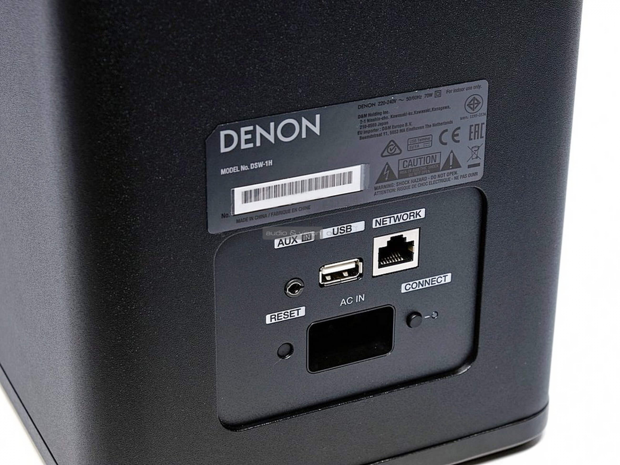 Denon DSW-1H mélyláda hátlap