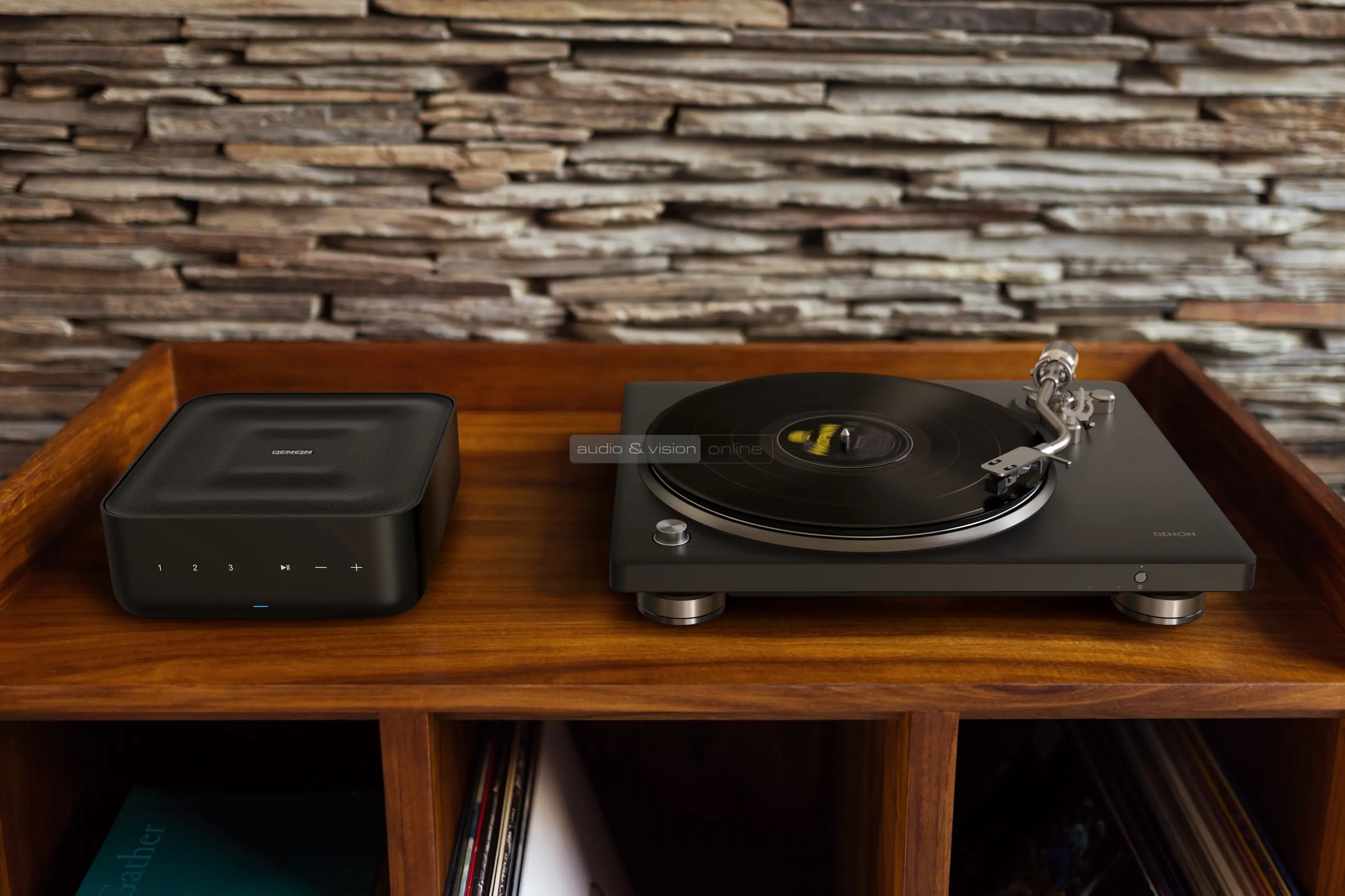 Denon DP-500BT vinyl lemezjátszó front