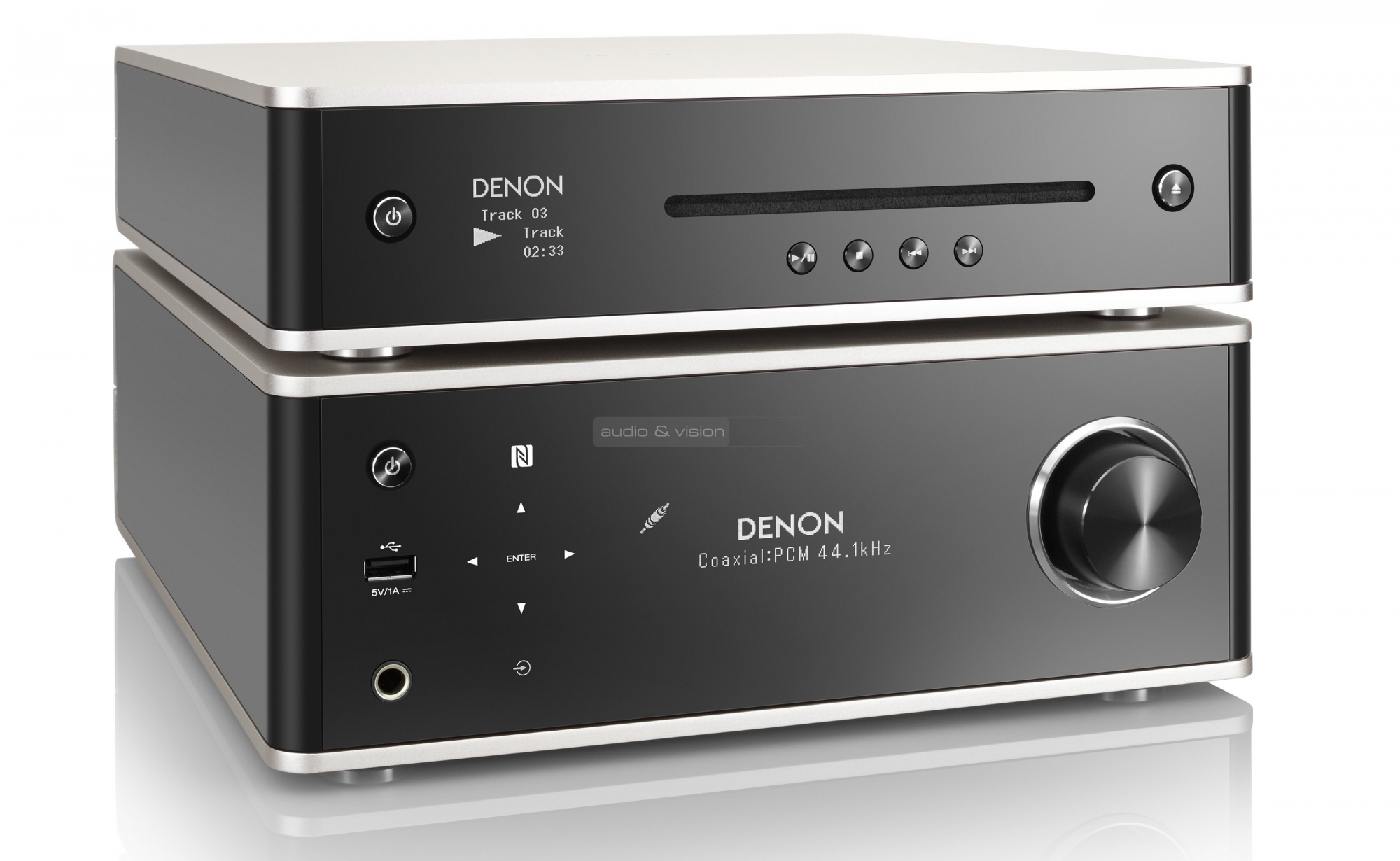 Denon DRA-100 sztereó erősítő és DCD-100 CD-lejátszó