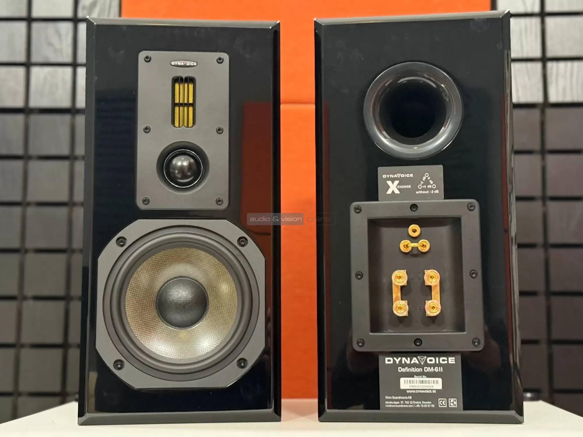 Dynavoice Definition DM-6II hangfal hátlap