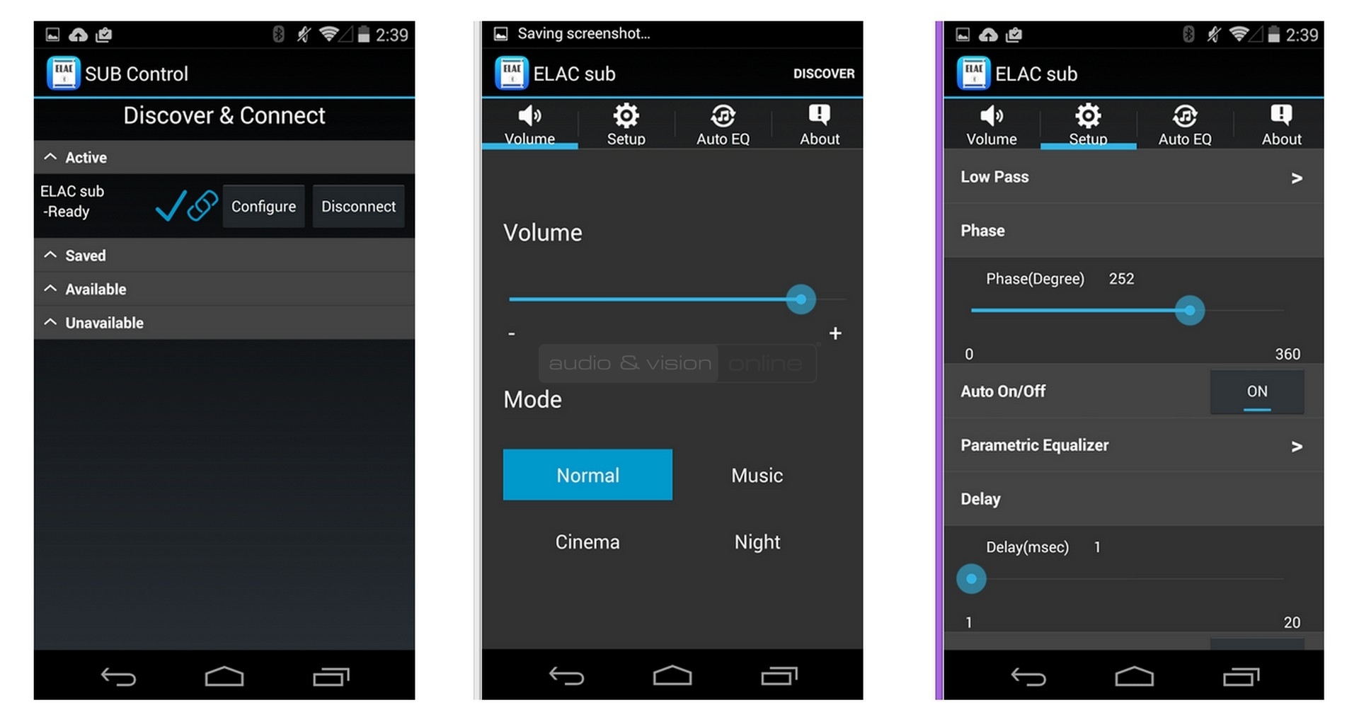 ELAC Sub Control App