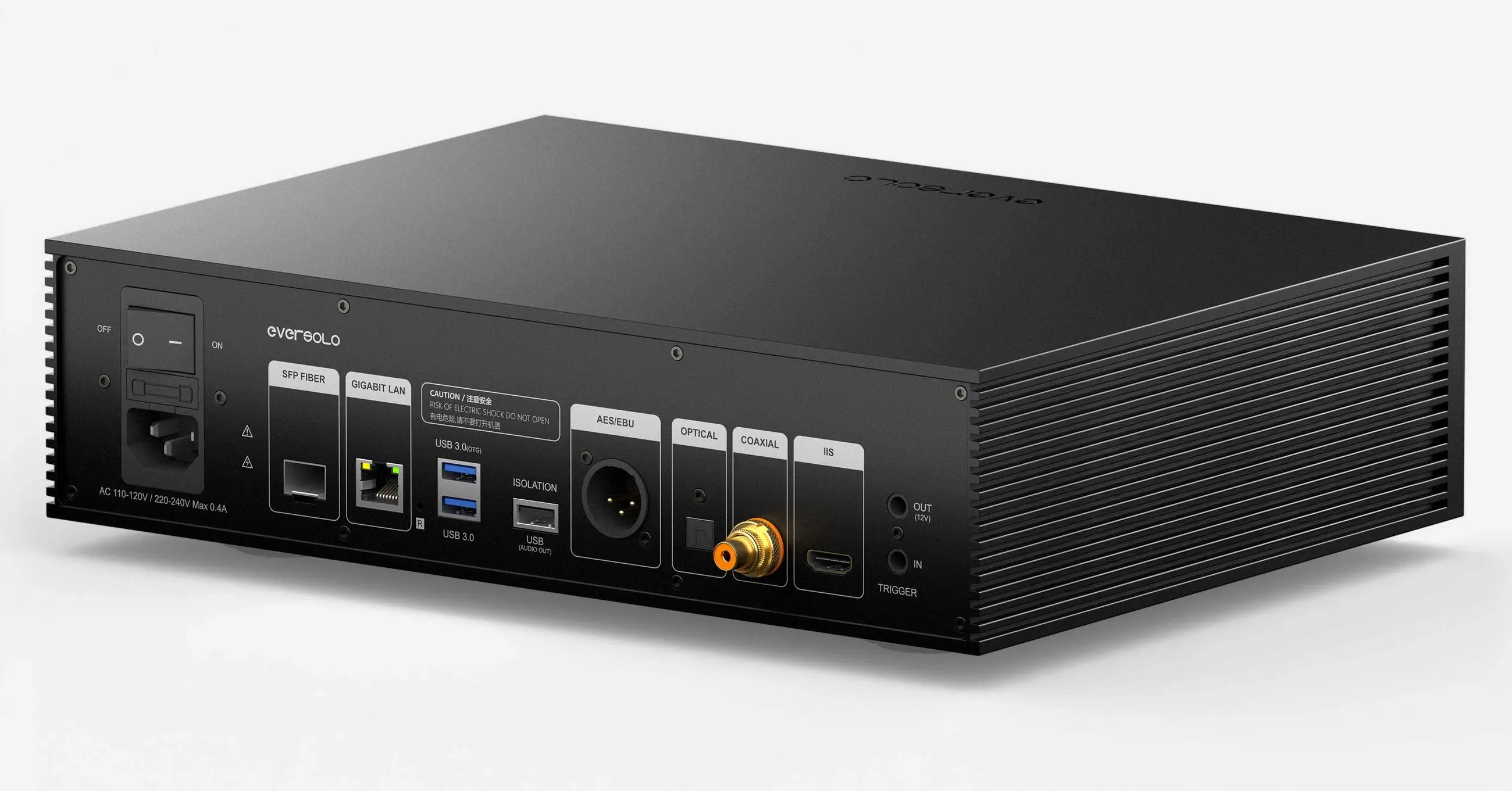 Eversolo T8 streaming transzport