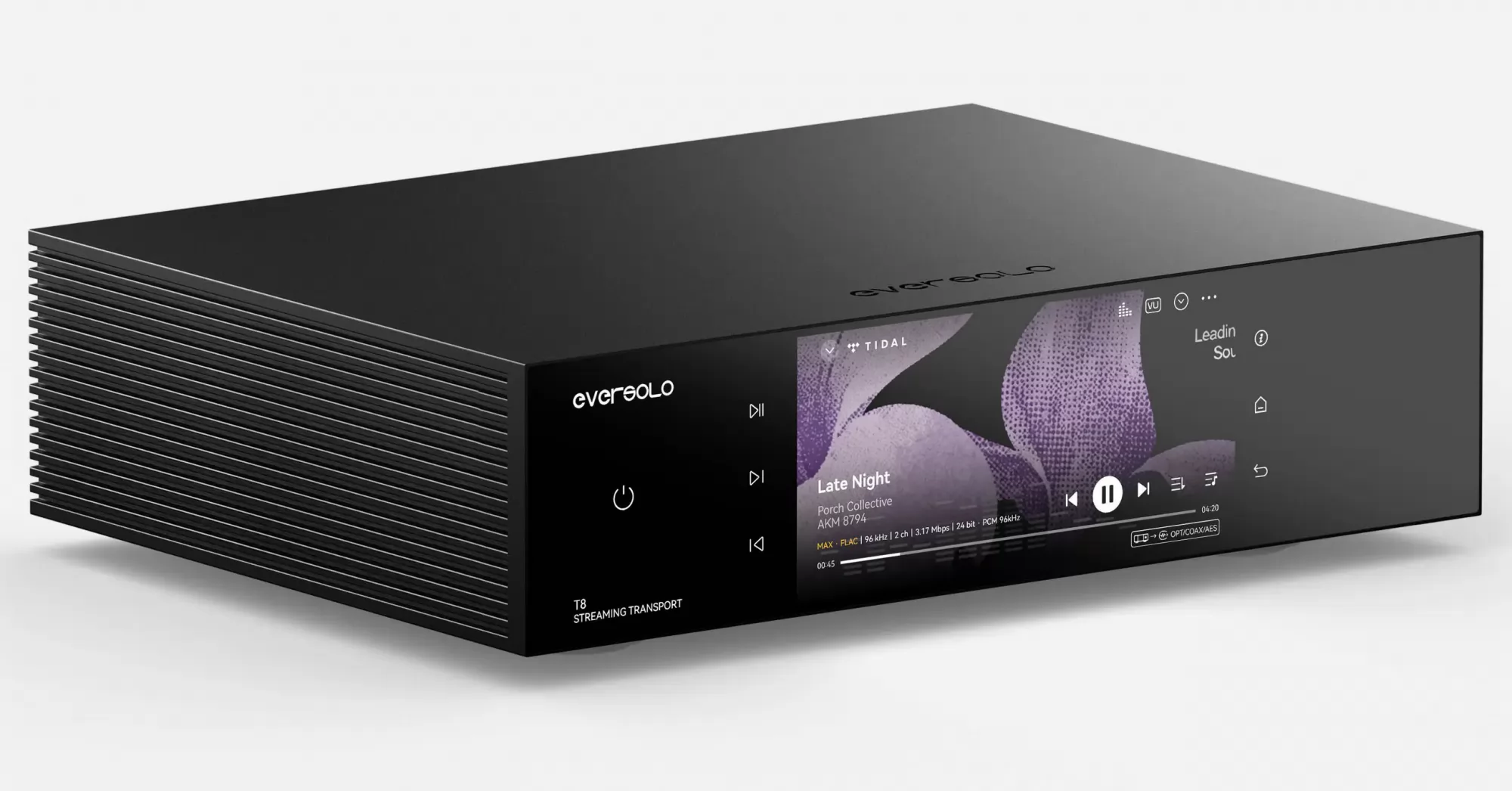 Eversolo T8 streaming transzport