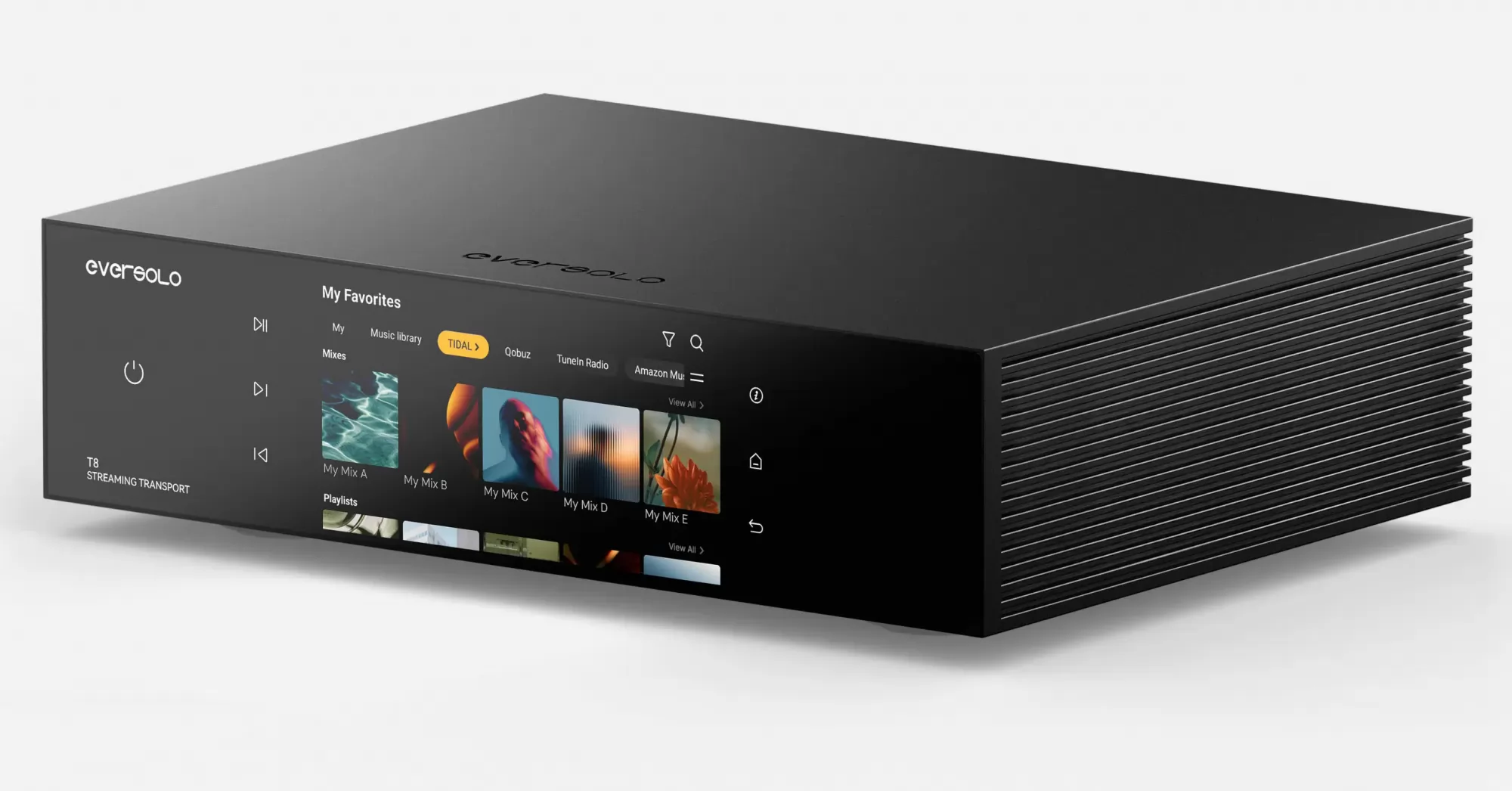 Eversolo T8 streaming transzport