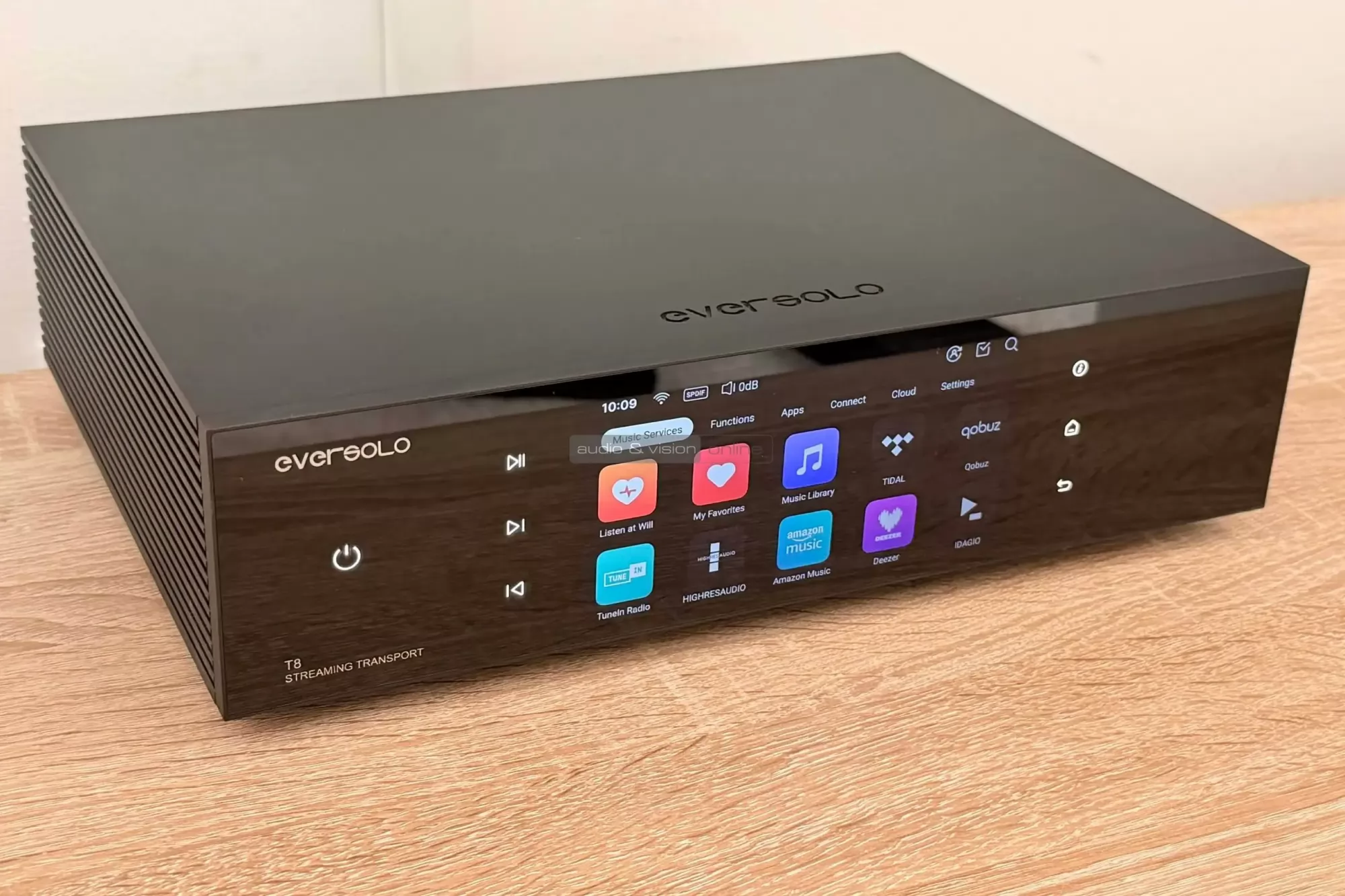 Eversolo T8 streaming transzport