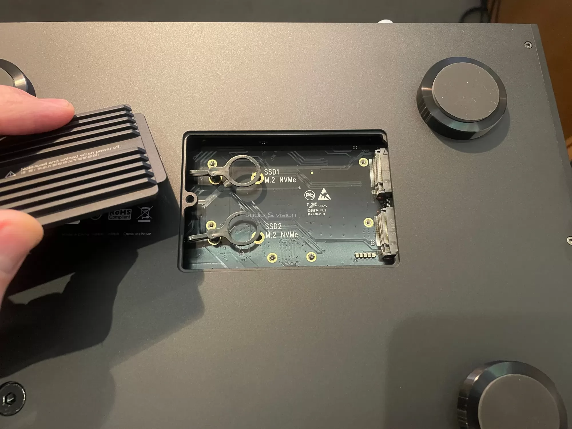 Eversolo T8 streaming transzport SSD