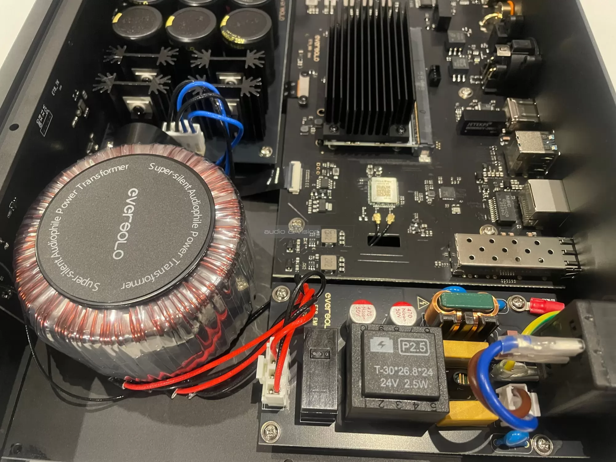 Eversolo T8 streaming transzport