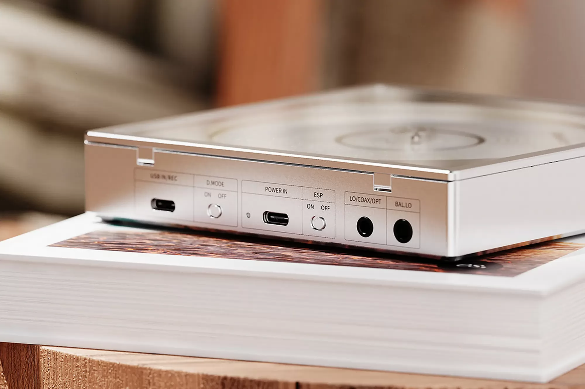 FiiO DM15 R2R CD-lejátszó hátlap