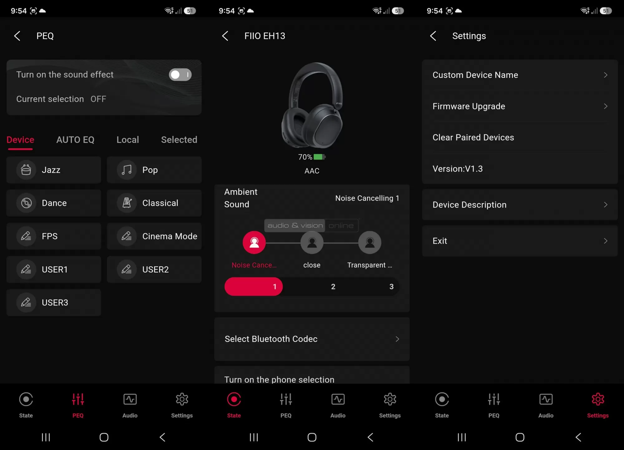 FiiO EH13 App