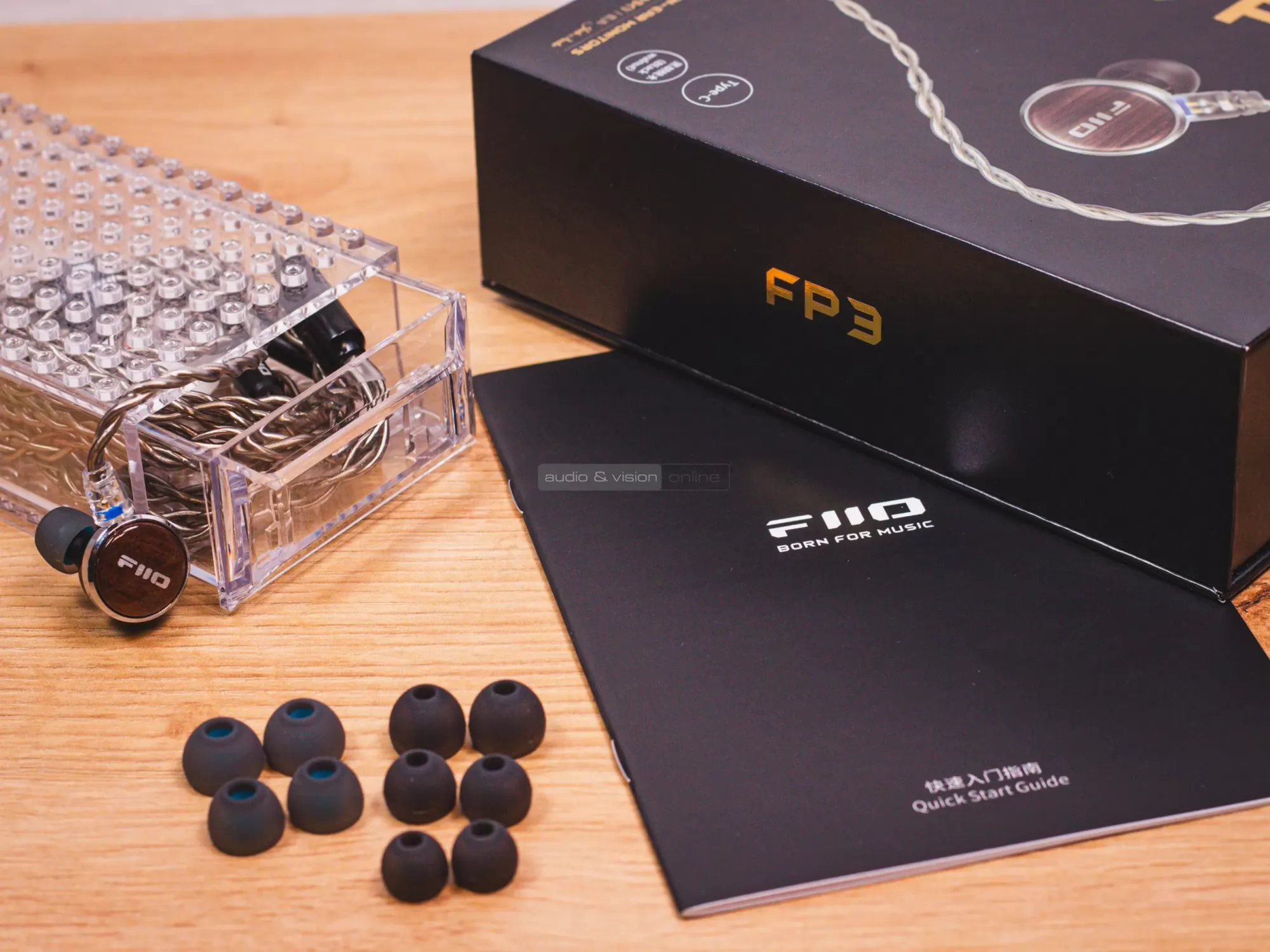 FiiO FP3 fülhallgató tartozékok