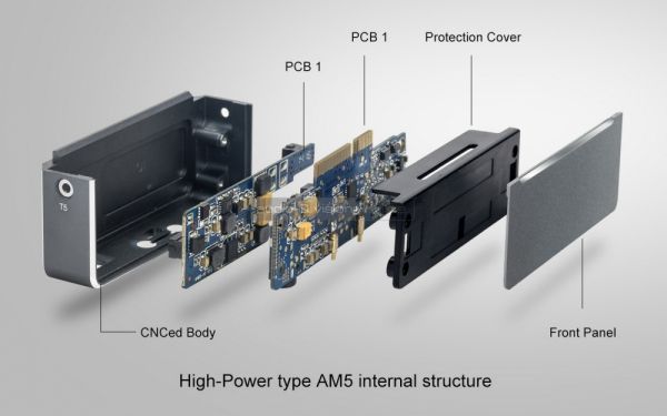 FiiO AM5 erősítő modul X7 lejátszóhoz