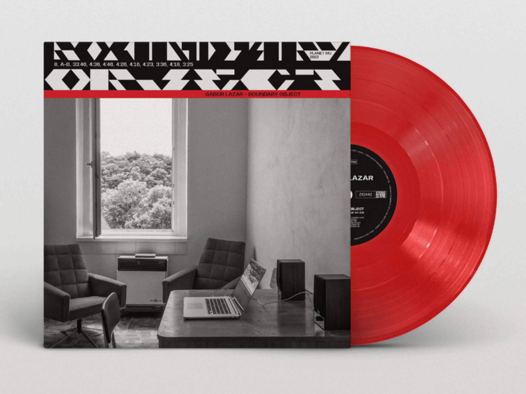 Gábor Lázár Boundary Object Red vinyl LP
