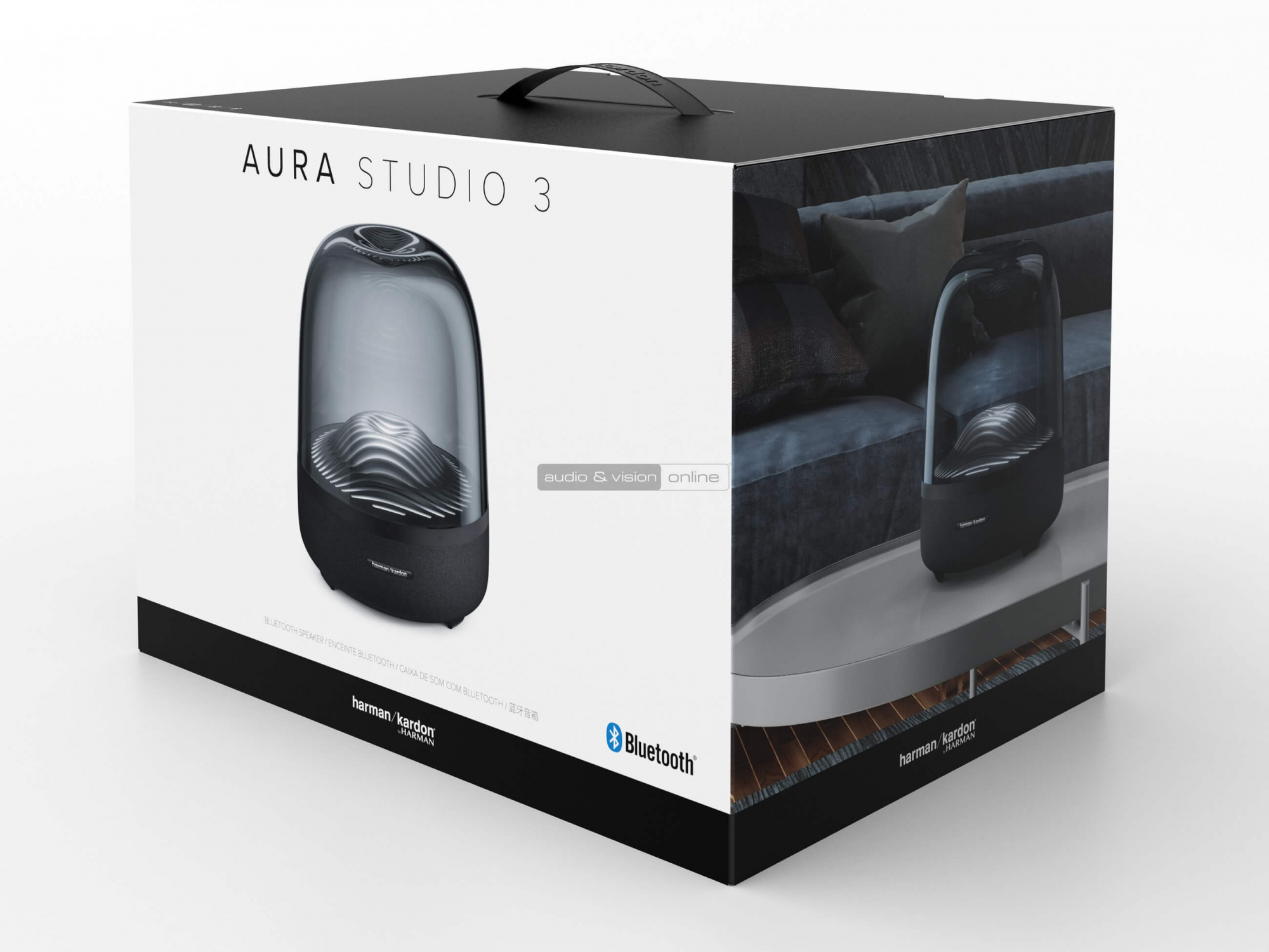 Harman Kardon Aura Studio 3 Bluetooth hangszóró teszt | av-online.hu