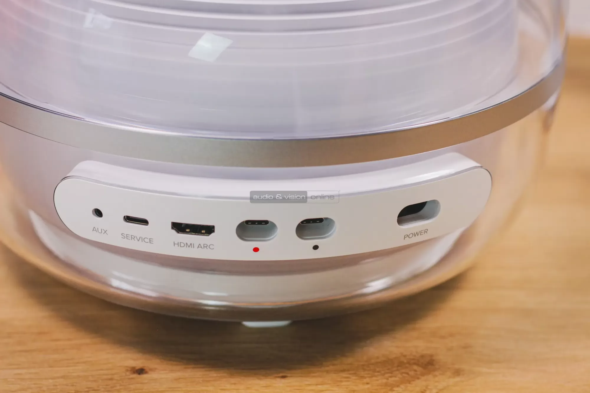 Harman Kardon SoundSticks 5 aktív hangfal csatlakozók