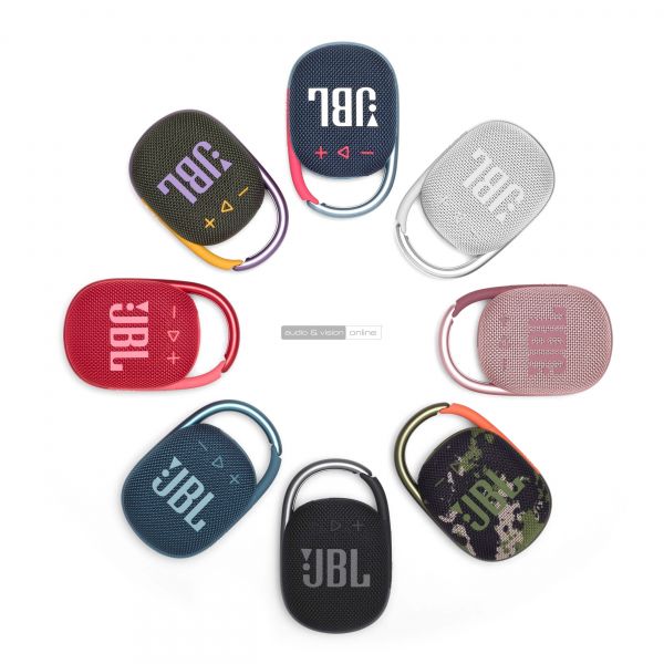 JBL Clip 4 Bluetooth hangszóró színek