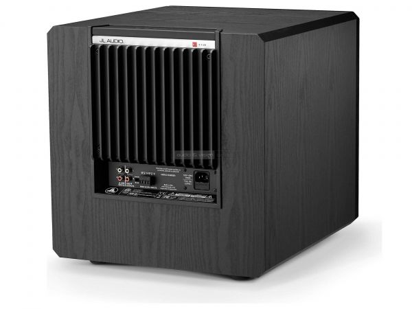 JL Audio E-Sub e112 aktív mélyláda hátlap