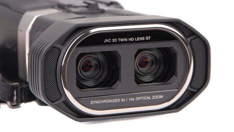 JVC GS-TD1 3D kamera lencse