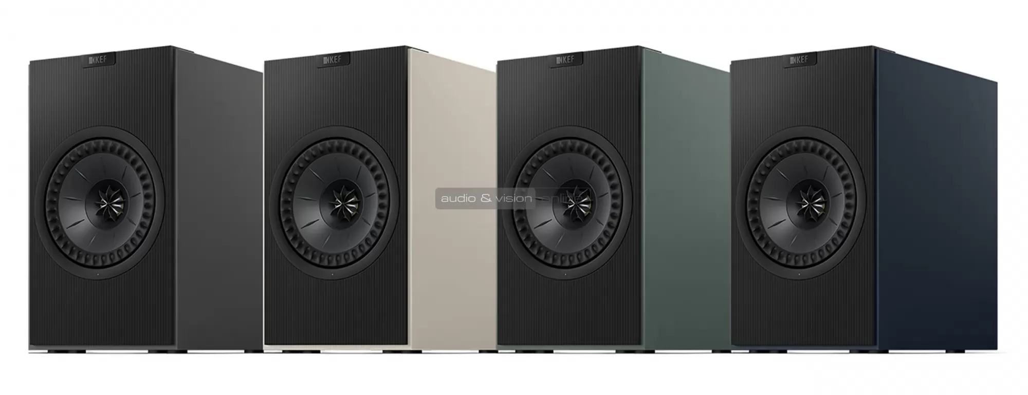 KEF Coda W aktív hangfal színek