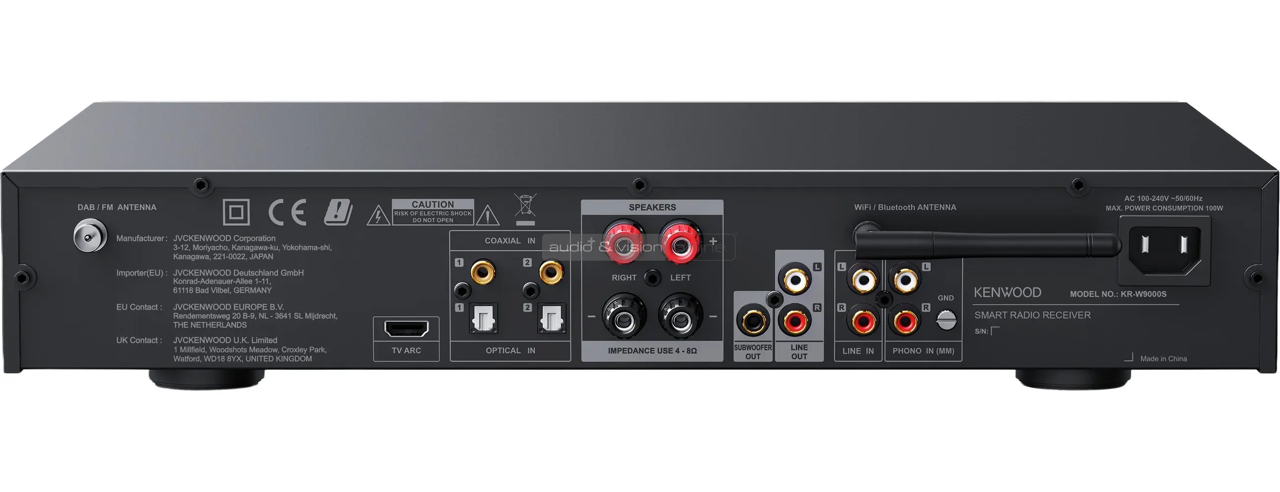 Kenwood KRW-9000S hátlap