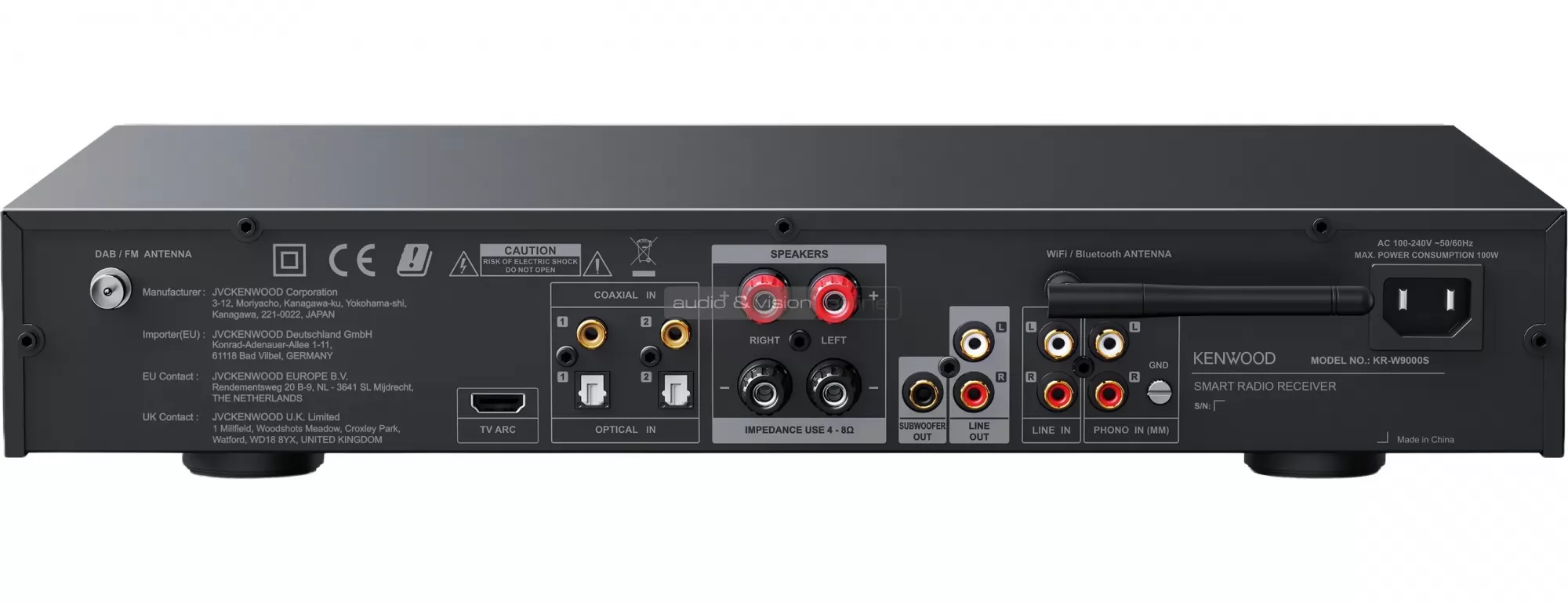 Kenwood KRW-9000S hátlap